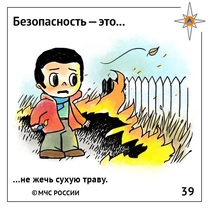 Весенние палы сухой травы: опасные заблуждения, запреты и меры пожарной безопасности